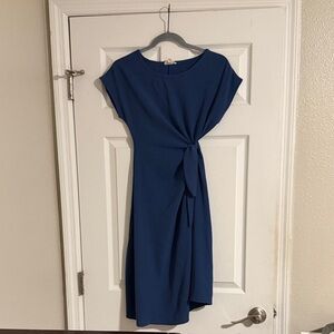 See You Monday Blue Midi Dress